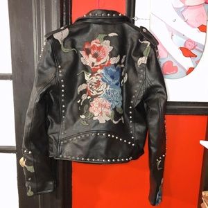 BLANK NYC vegan leather jacket brand new never worn
